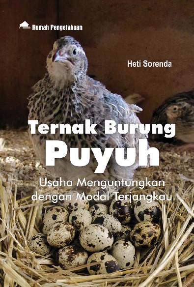 Sampul buku Ternak Burung Puyuh;...
